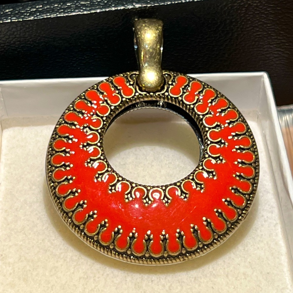 Double Take reversible pendant